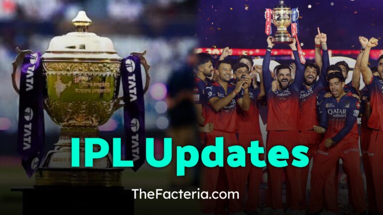 IPL Live Updates aur Cricket News – TheFacteria