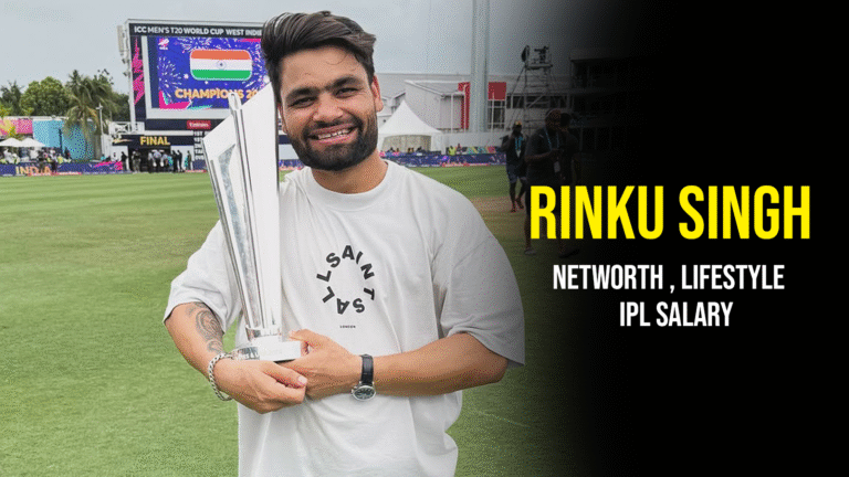 Rinku Singh Net Worth